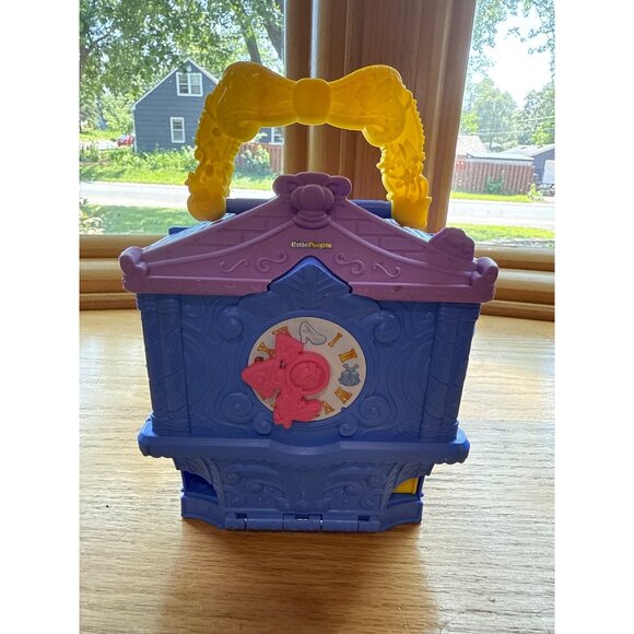 Fisher-Price Little People Disney Princess Cinderella On-The-Go Playset - Picture 1 of 5
